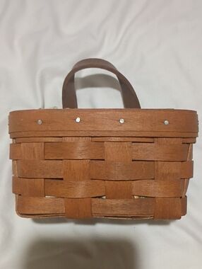 Longaberger Mini Lined Basket